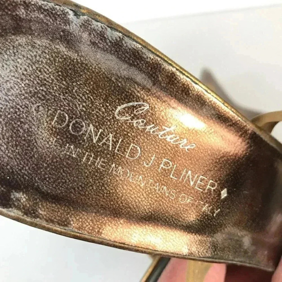 ❤️ Donald J Pliner Couture heels sandals 7.5 - Picture 8 of 8